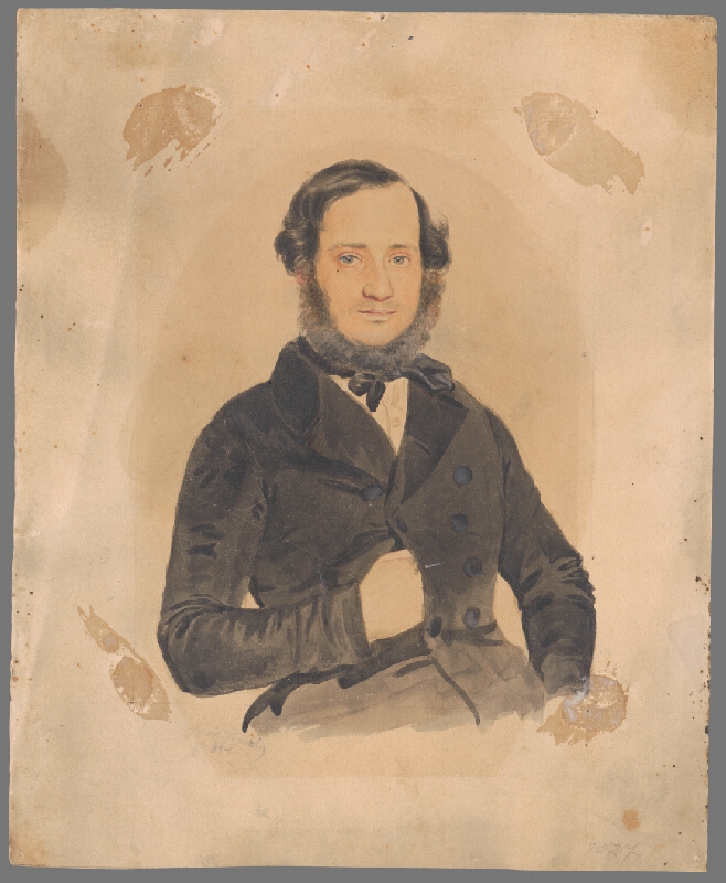 Károly Sterio – Portrét neznámeho muža 