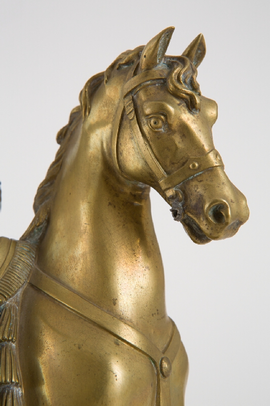 Francúzsky sochár z 1. polovice 19. storočia – Jazdec na koni 