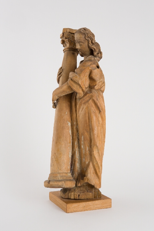 Barokový sochár – Alegorická postava so stĺpom 