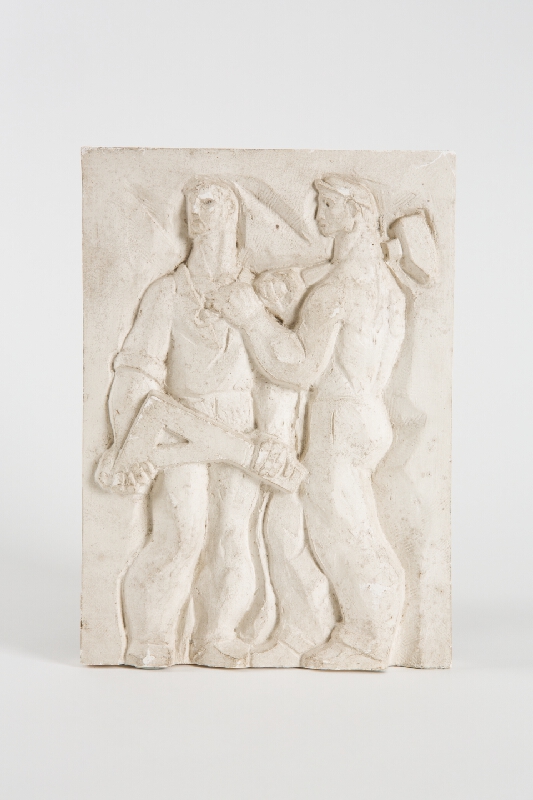 Otakar Čičátka – Návrh reliéfu na fasádu Mestského úradu v Nových Zámkoch I. 