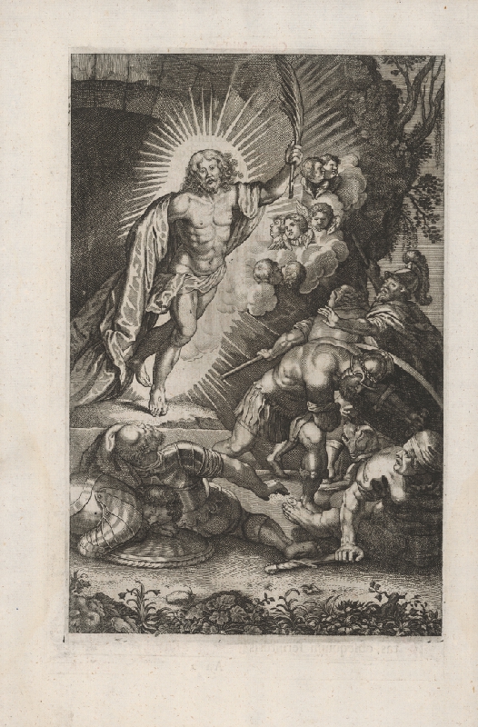 Stredoeurópsky grafik zo 17. storočia – Vzkriesenie 