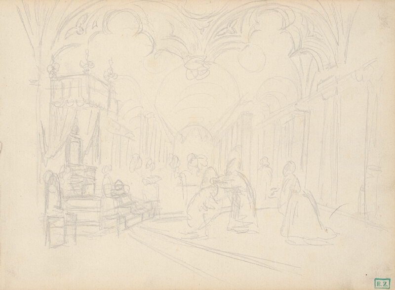 František Klimkovič – Skica ku korunovácii 