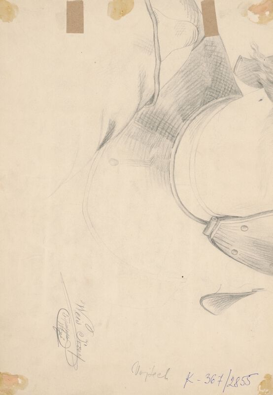 Vojtech Klimkovič – Štúdie figúr s motívom žatvy 