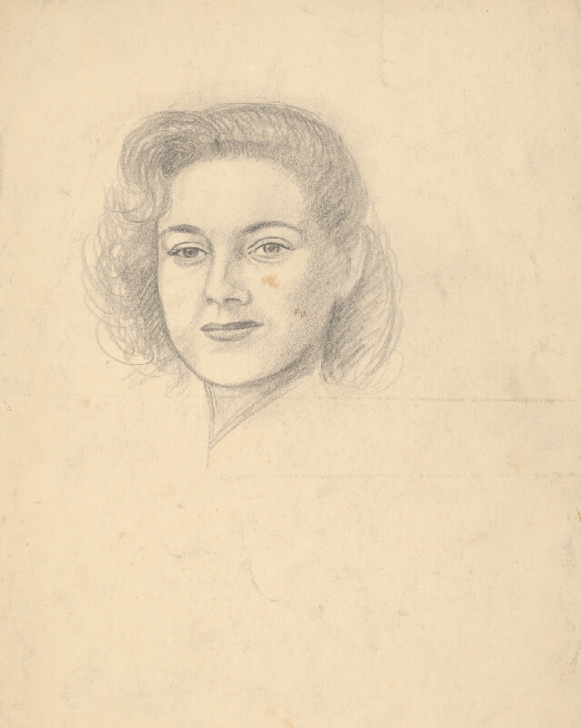 Stredoeurópsky majster z 1. polovice 20. storočia – Portrét ženy 