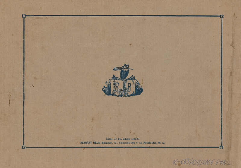 Ján Thain – Skicár z roku 1914 