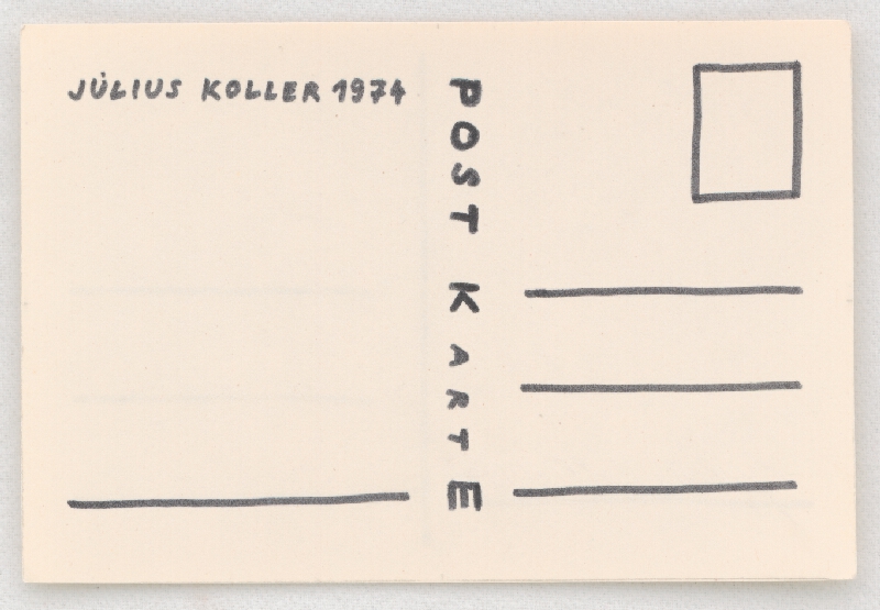 Július Koller – Post - karte 