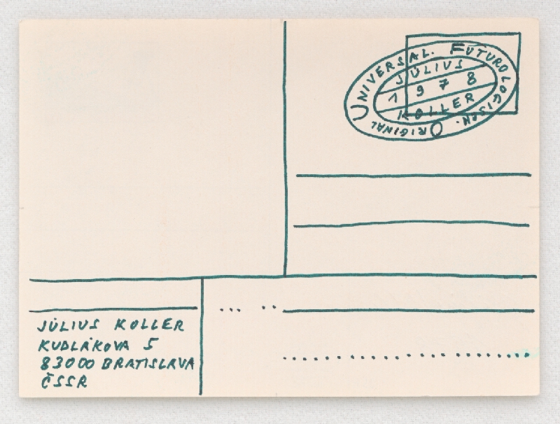 Július Koller – Universal Futurologisch Original 