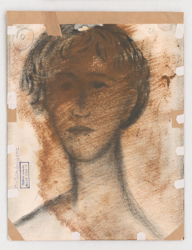 Lajos Kassák – Hlava chlapca 