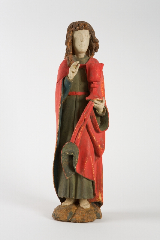 Slovenský ľudový rezbár – Sv. Ján Evanjelista 