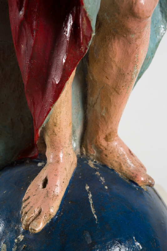 Slovenský ľudový rezbár z 18. storočia – Zmŕtvychvstalý Kristus 