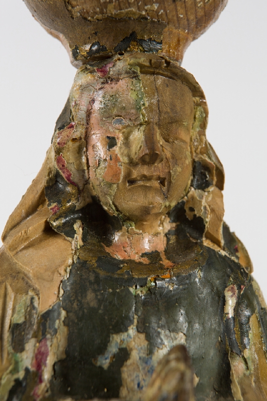 Slovenský ľudový rezbár z 19. storočia – Panna Mária prosebnícka 