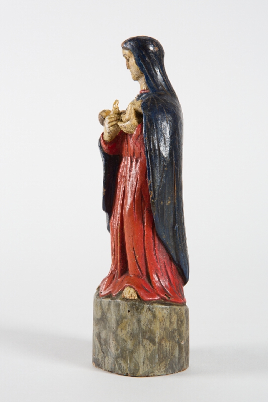 Slovenský ľudový rezbár z 19. storočia – Madona 