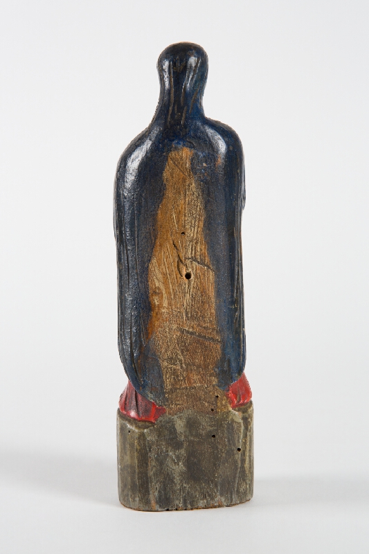 Slovenský ľudový rezbár z 19. storočia – Madona 