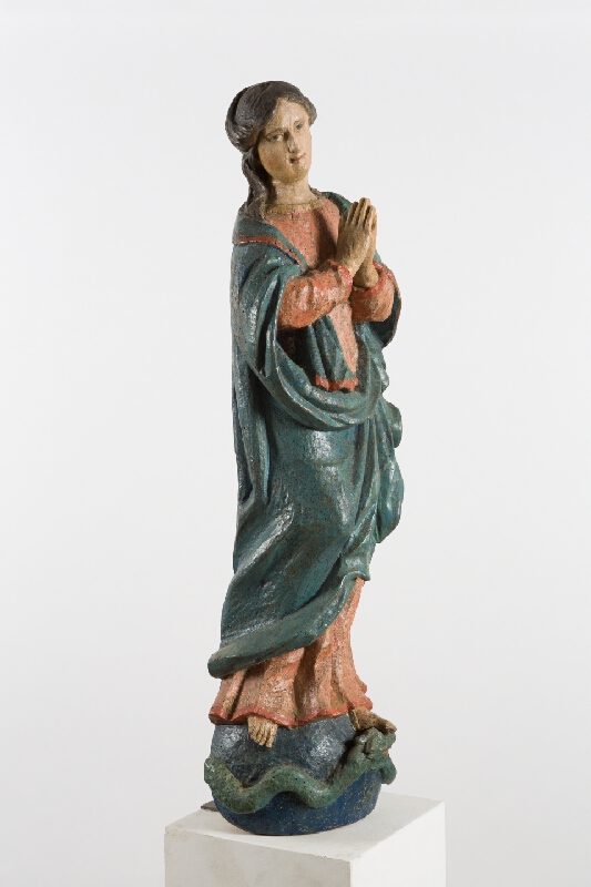 Slovenský ľudový rezbár z 1. polovice 18. storočia – Immaculata 