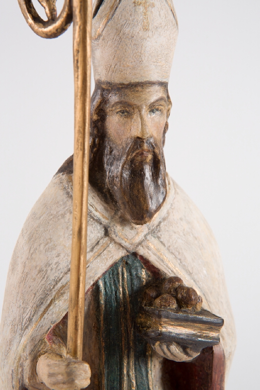 Slovenský ľudový rezbár – Sv. Mikuláš 