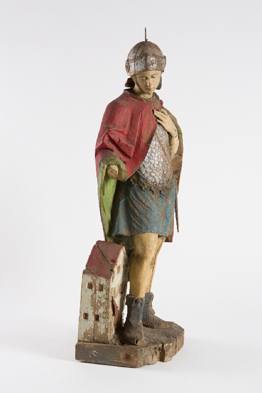 Slovenský ľudový rezbár – Sv. Florián 