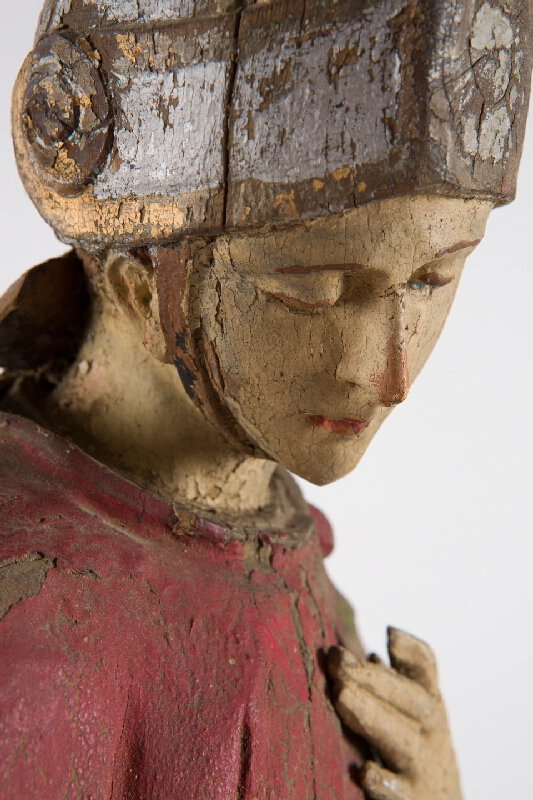 Slovenský ľudový rezbár – Sv. Florián 