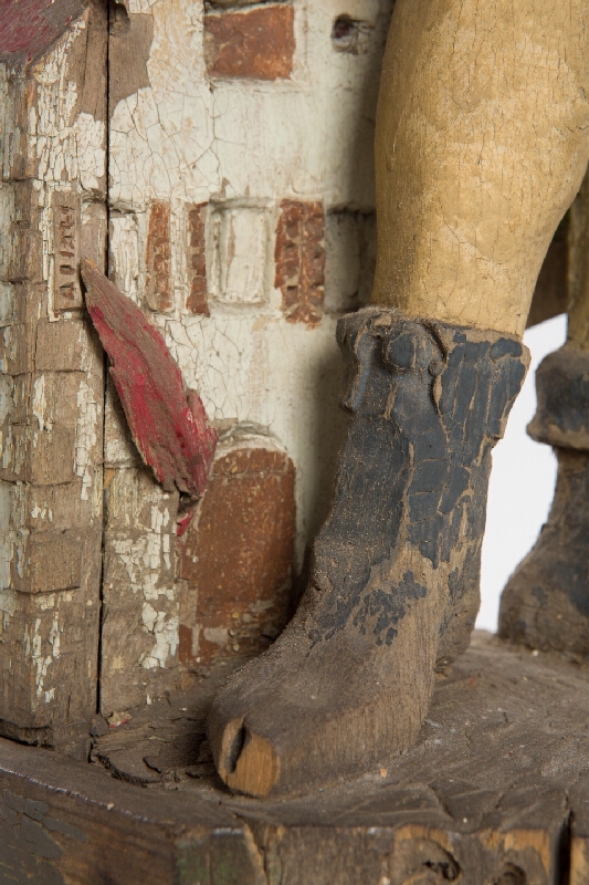 Slovenský ľudový rezbár – Sv. Florián 