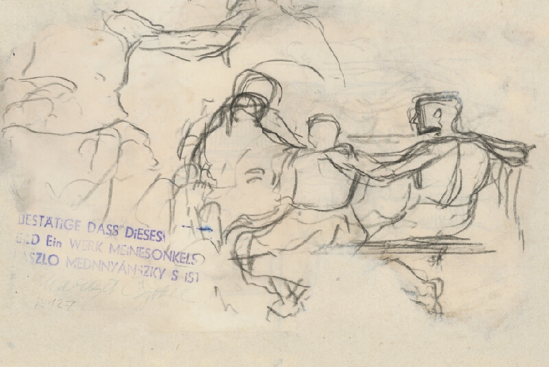 Ladislav Mednyánszky – Štúdia chlapca so zajacom 