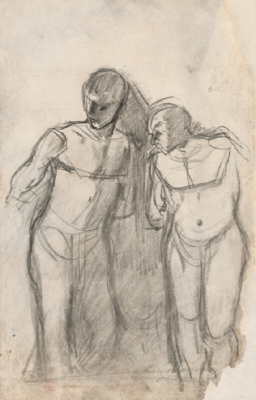 Ladislav Mednyánszky – Anatomická štúdia dvoch mužských postáv 