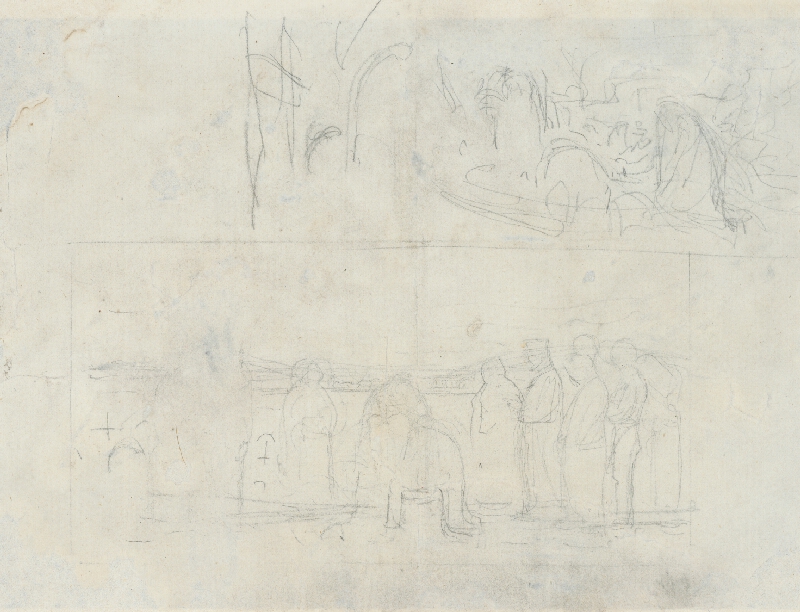 Ladislav Mednyánszky – Štúdia ležiaceho muža 