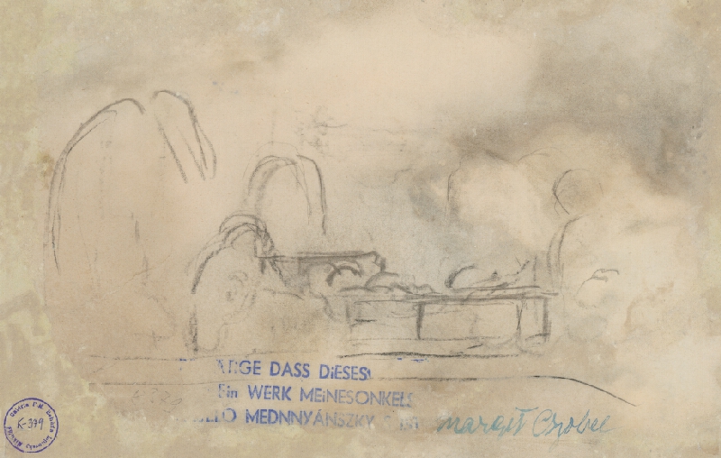 Ladislav Mednyánszky – Smútiaci nad rakvou 