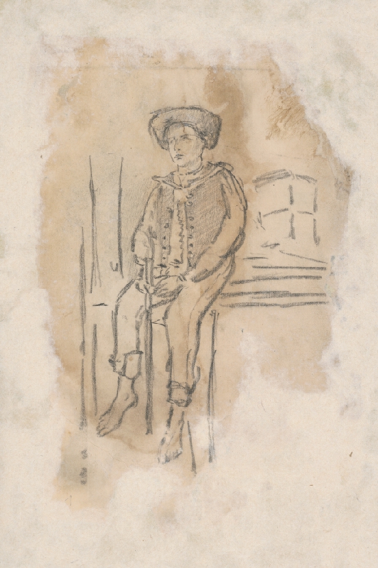 Ladislav Mednyánszky – Chlapec v kroji 