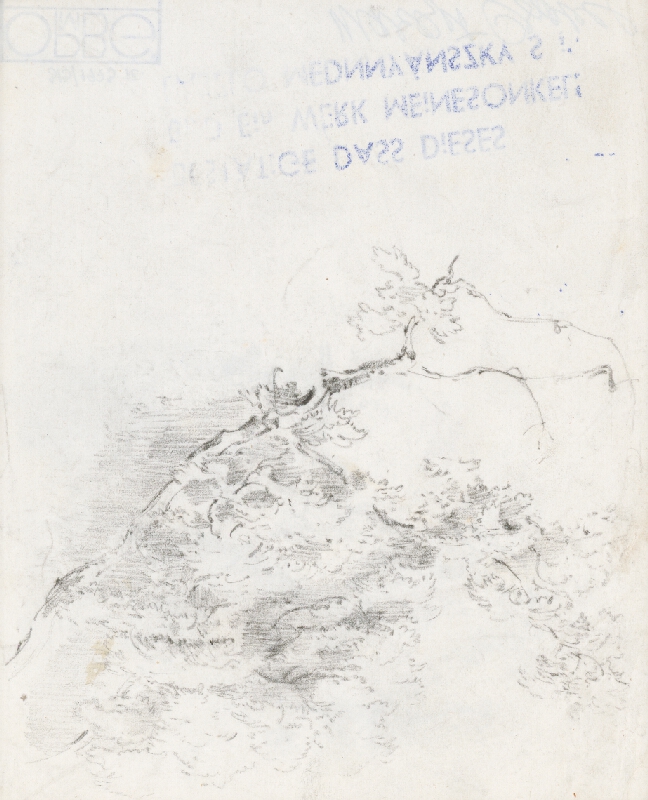 Ladislav Mednyánszky – Štúdia stromu 