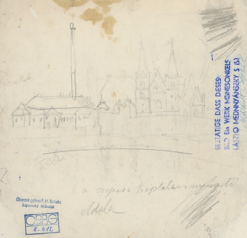 Ladislav Mednyánszky – Katedrála 