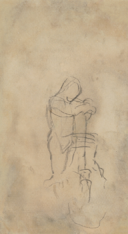 Ladislav Mednyánszky – Štúdia mužského obličaja 