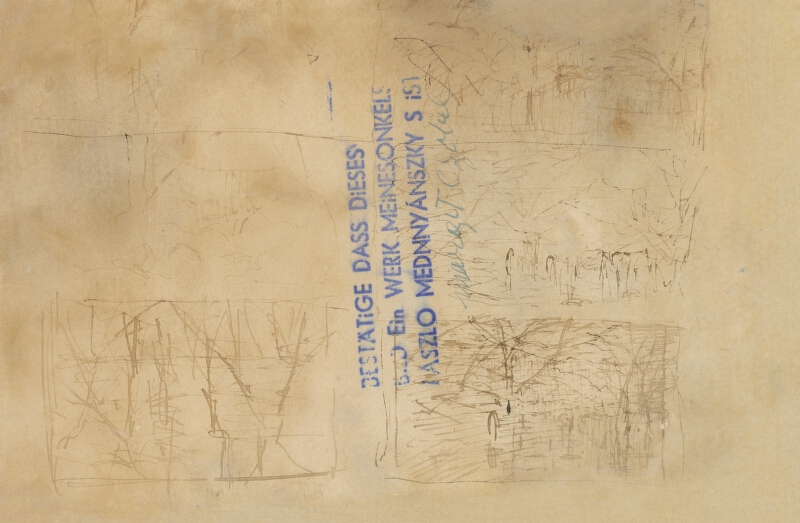 Ladislav Mednyánszky – Štúdia muža v klobúku 