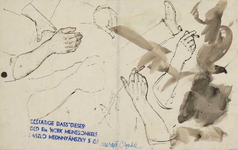 Ladislav Mednyánszky – Štúdia rúk 