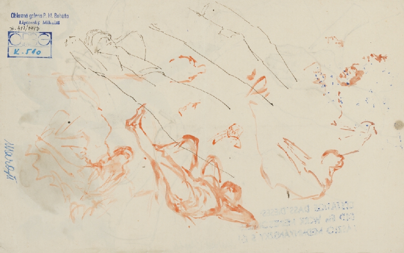 Ladislav Mednyánszky – Štúdia rúk 