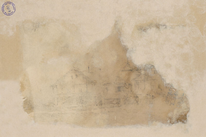 Ladislav Mednyánszky – Štúdia dvoch postáv v lese 