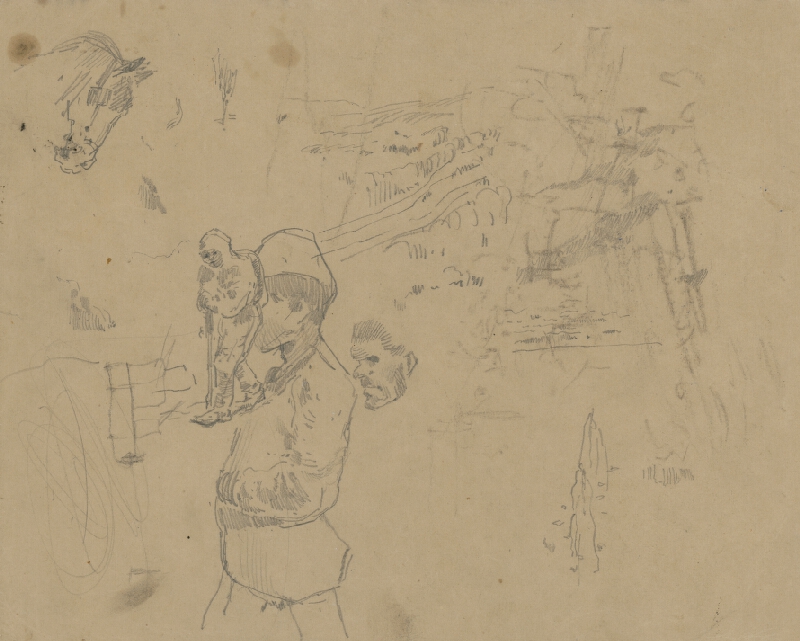 Ladislav Mednyánszky – Štúdia starca 