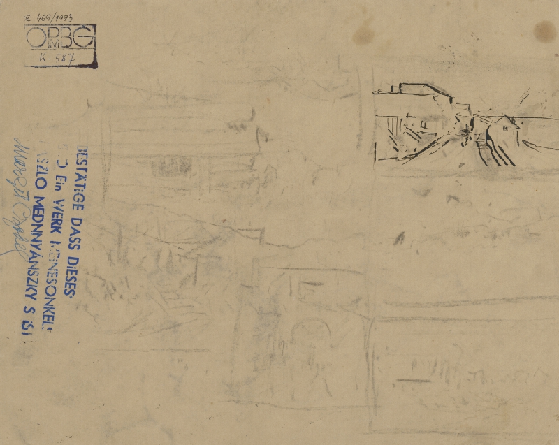 Ladislav Mednyánszky – Štúdia starca 