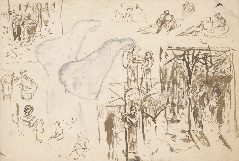 Ladislav Mednyánszky – Štúdia chodidla 