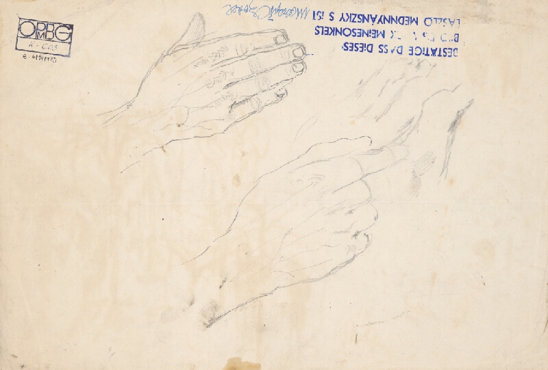 Ladislav Mednyánszky – Štúdia chodidla 