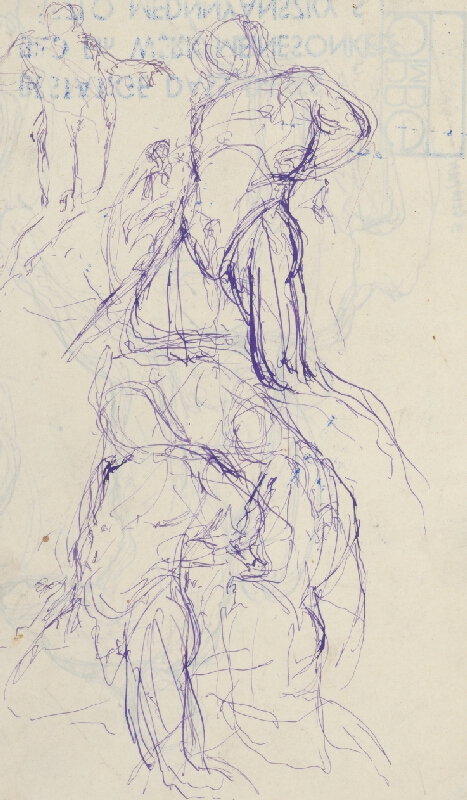 Ladislav Mednyánszky – Štúdia mužského aktu I. 