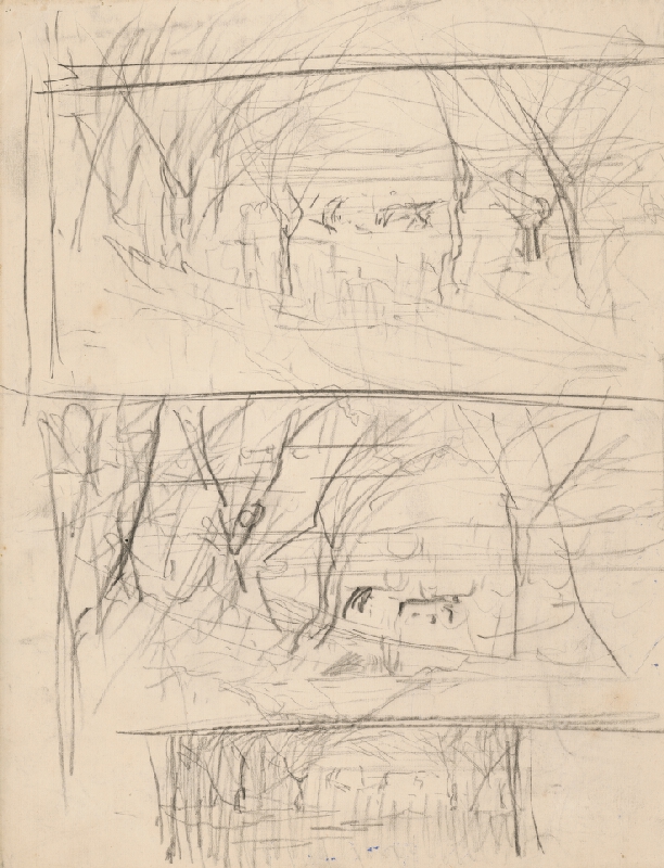 Ladislav Mednyánszky – Štúdie parku 