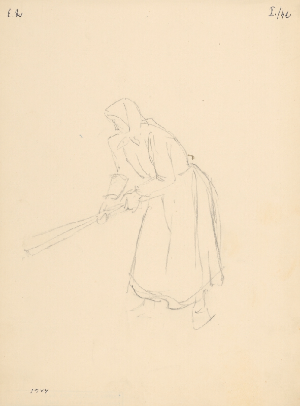 Emil Makovický – Žena s motykou 