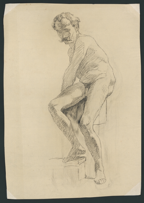 Jozef Hanula – Štúdia mužského aktu 