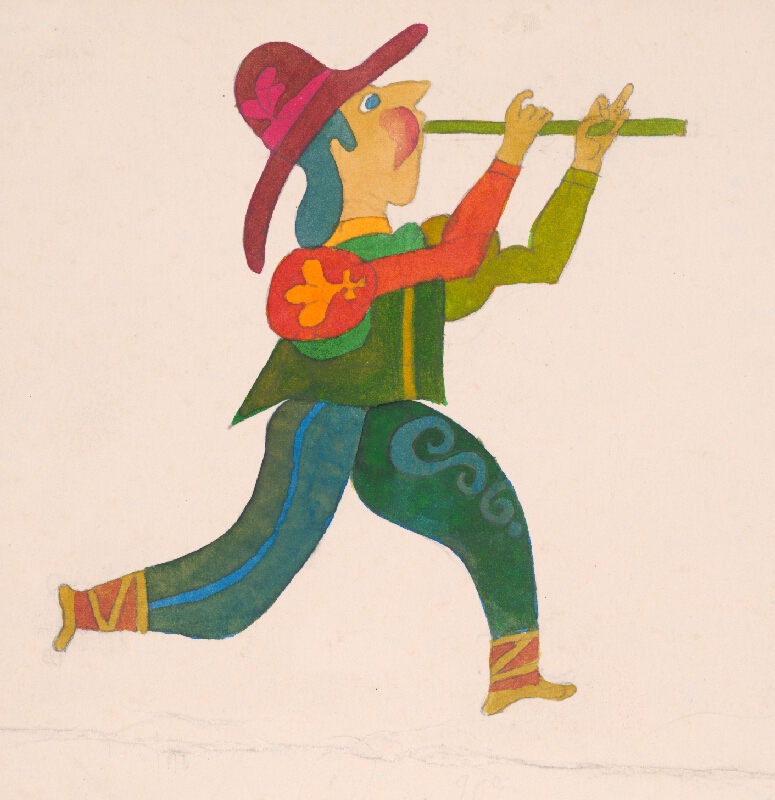 Miroslav Cipár – Zlatá brána - hráč na píšťalke 