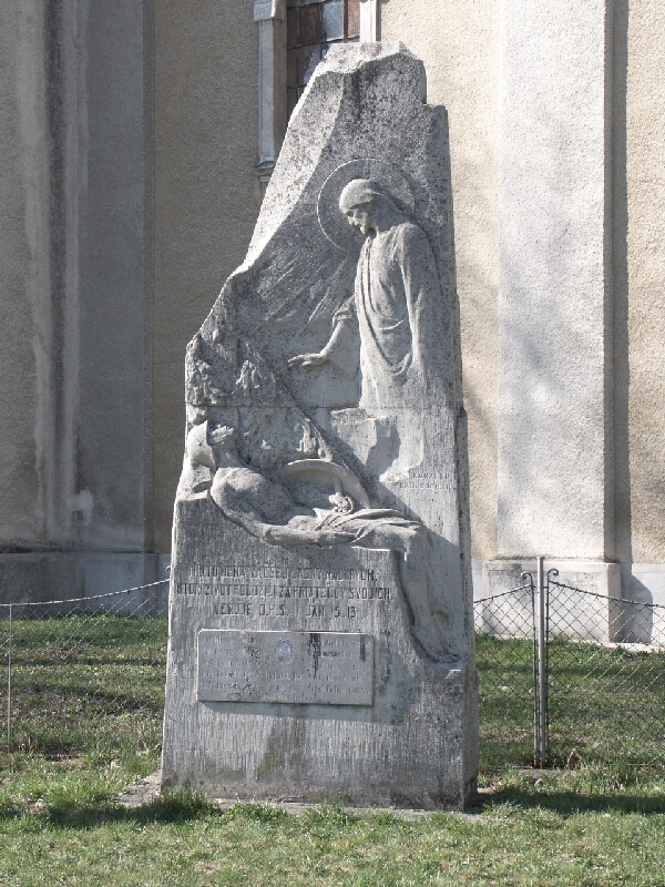 Ján Koniarek – Pomník padlým v 1. svetovej vojne  1914 - 1918 v Suchej nad Parnou 