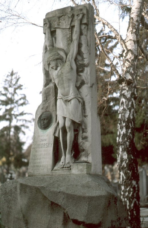 Ján Koniarek – Náhrobný pomník Jána Damborského 