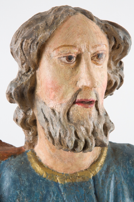 Slovenský rezbár z 2. polovice 18. storočia – Svätec s bradou II. 