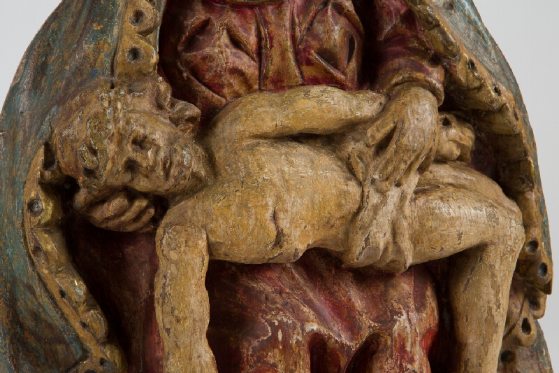 Neznámy autor – Pieta s rozvinutým plášťom 