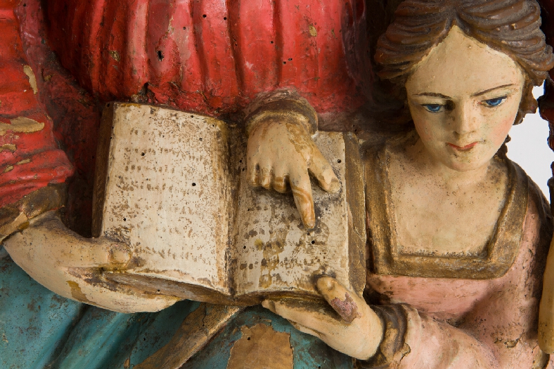 Neznámy autor – Sv. Anna - učiteľka 