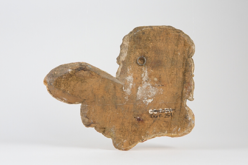 Slovenský rezbár z 2. polovice 18. storočia – Hlava anjela s krídlami 