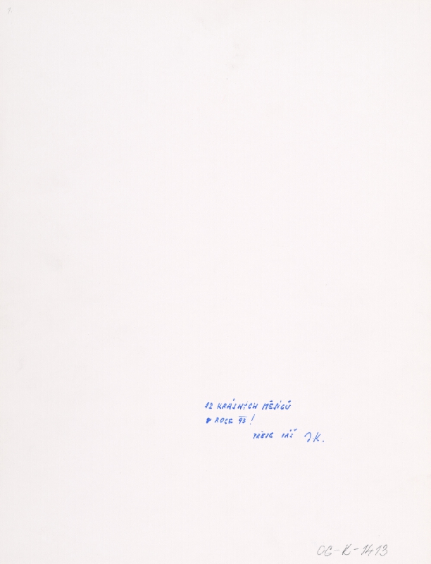 Jiří Kolář – Novoročenka 